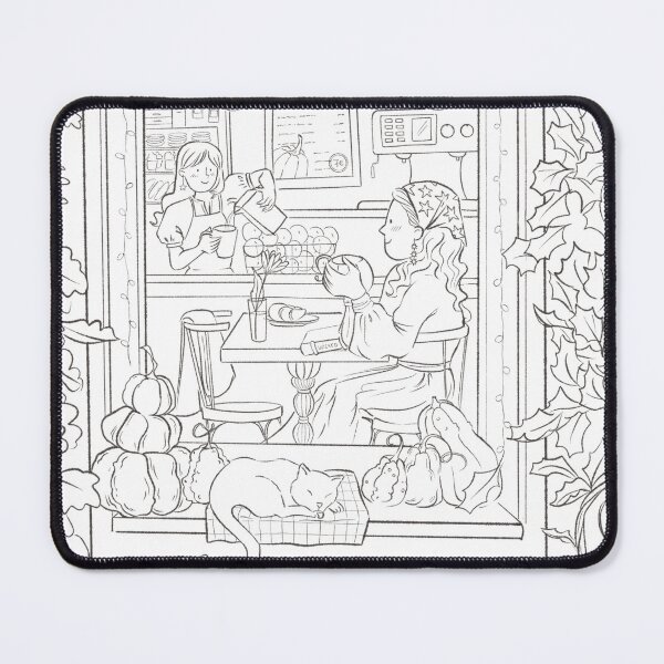 Item preview, Witchy Cozy Bakery for coloring, Fun Family DIY designed and sold by AinaDuch.