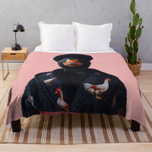 Item preview, Lover boy duck with chickens robe designed and sold by Brendon987.