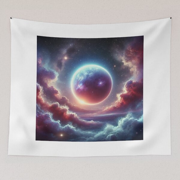 Item preview, Distant Planet with Gas Clouds designed and sold by shefo99.