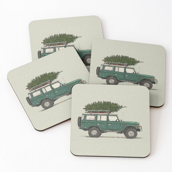 Item preview, Toyota Land Cruiser FJ 60 Christmas designed and sold by blackdogshop.