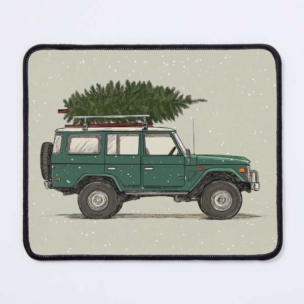 Item preview, Toyota Land Cruiser FJ 60 Christmas designed and sold by blackdogshop.