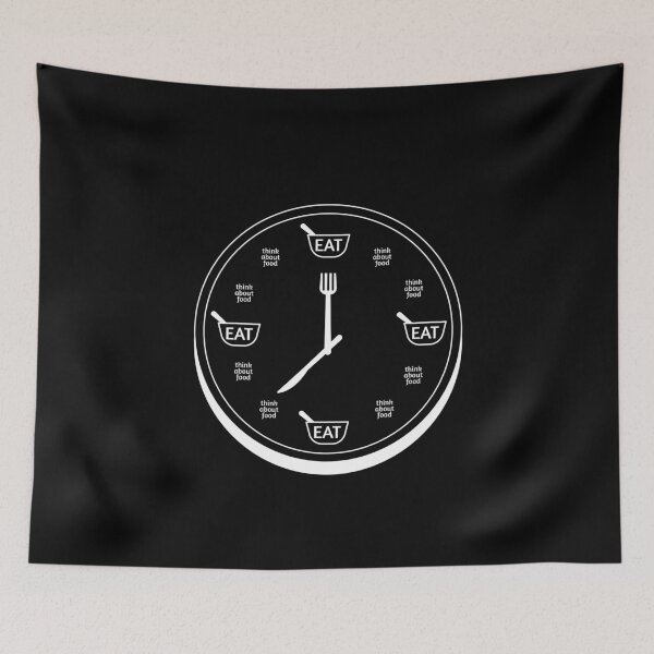Item preview, Eat O'Clock: Time for Food Lovers designed and sold by MooonTees.