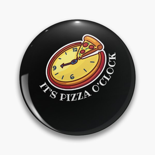 Item preview, Clock It's Pizza O'Clock Delight designed and sold by MooonTees.