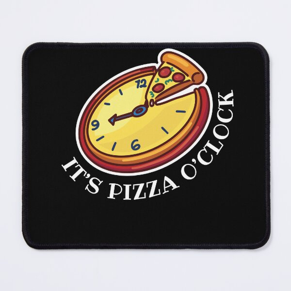 Item preview, Clock It's Pizza O'Clock Delight designed and sold by MooonTees.