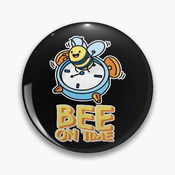 Item preview, Bee On Time Uhr Biene Charm designed and sold by MooonTees.
