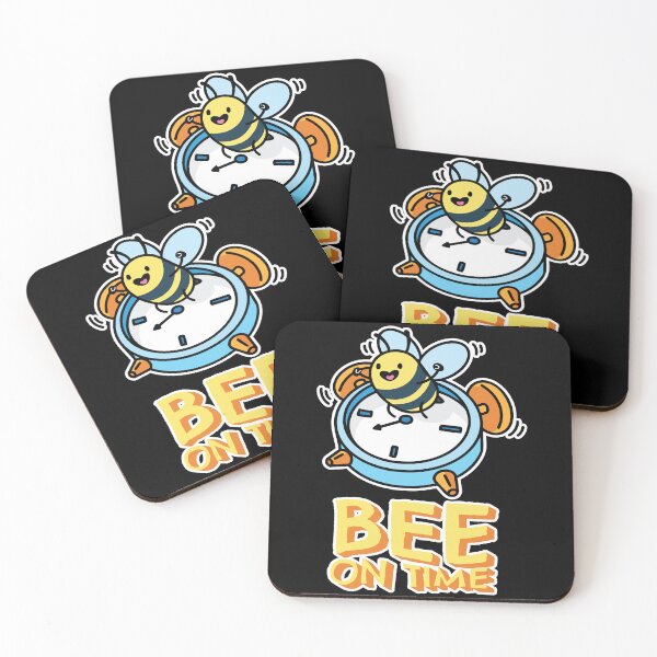 Item preview, Bee On Time Uhr Biene Charm designed and sold by MooonTees.