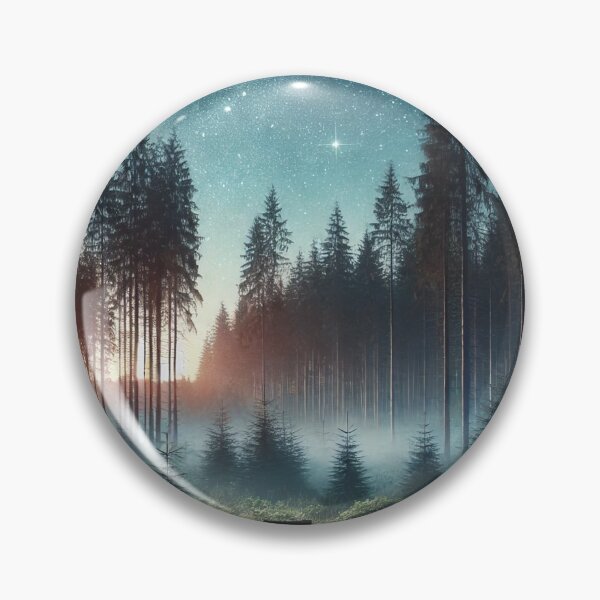 Item preview, Forest with Starry Sky designed and sold by shefo99.