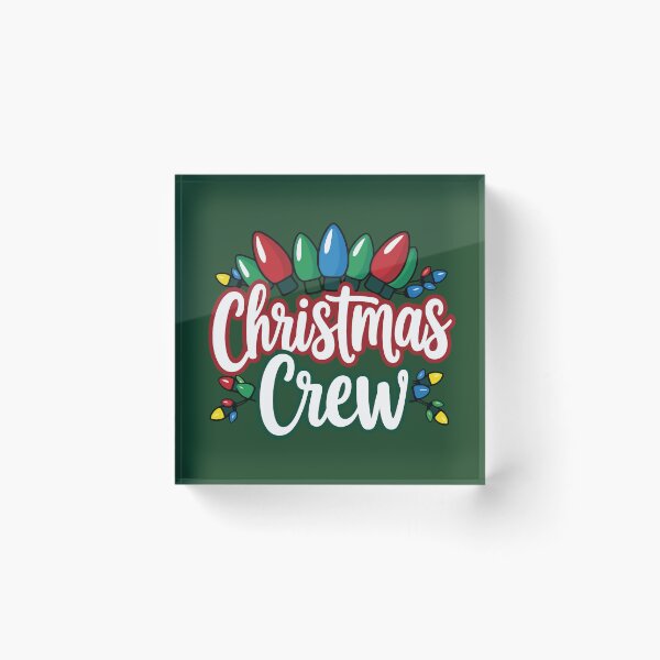 Item preview, Christmas Crew Classic T-shirt design  designed and sold by TtshirtPlanet.