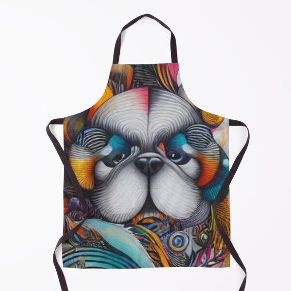 Item preview, Vibrant Bulldog Mosaic designed and sold by Arte82.