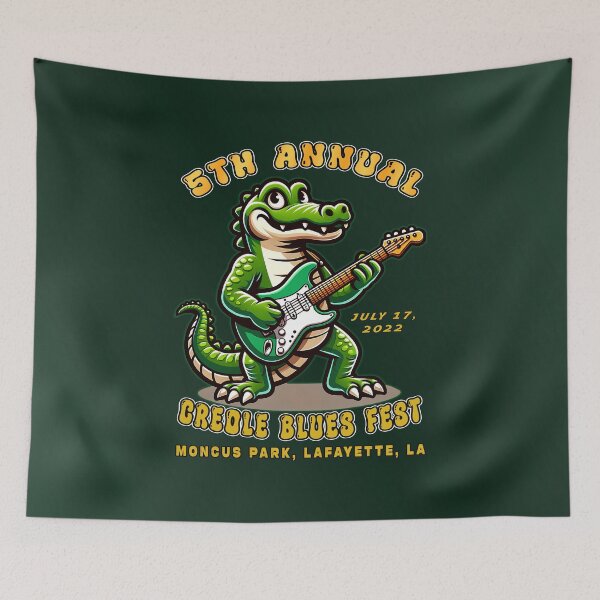 Item preview, 5th Annual Creole Blues Fest 2022 designed and sold by Nomadic Spirit Studios.