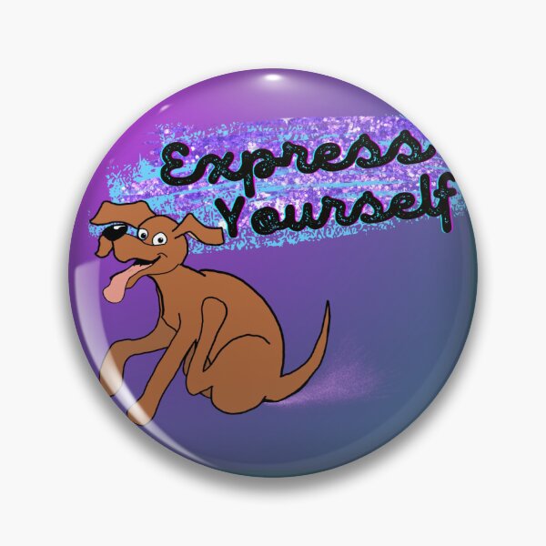Item preview, Scooting Hound Dog- Express Yourself! designed and sold by CleverLlama.