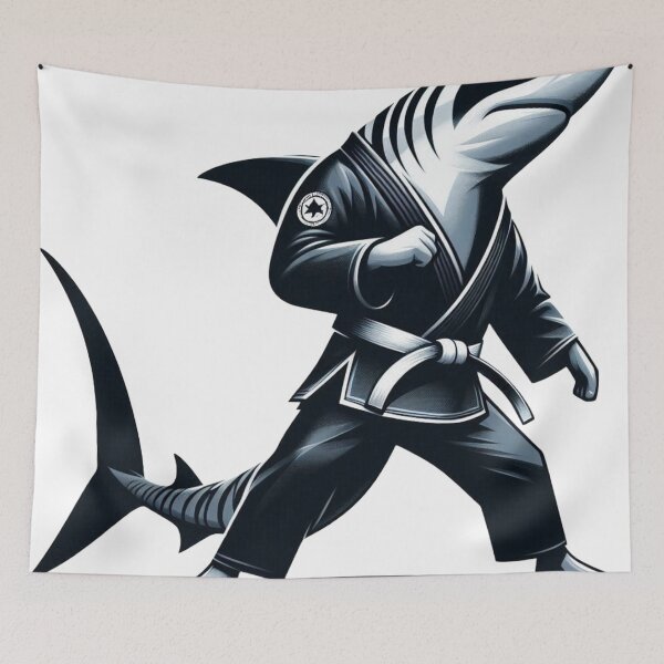 Item preview, Gentle Nurse Shark BJJ Fan	 designed and sold by Martial-Art-23.