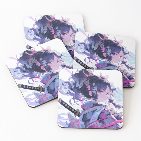 Item preview, Kawaii Samurai Warrior – Cute Japanese Style Illustration designed and sold by iWallGlow.