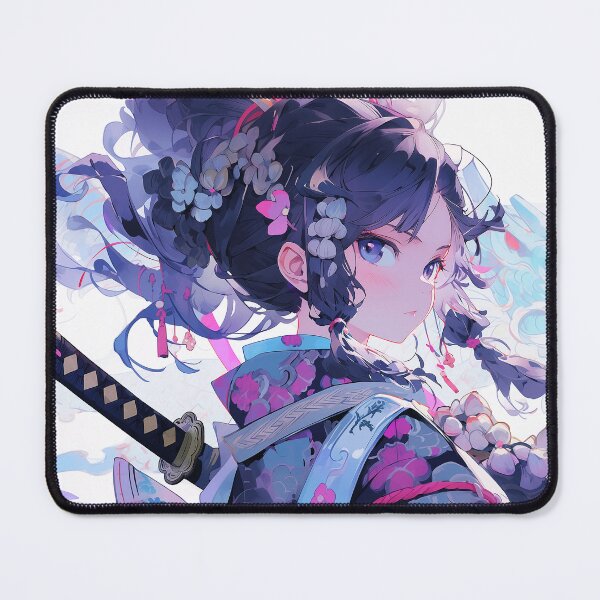 Item preview, Kawaii Samurai Warrior – Cute Japanese Style Illustration designed and sold by iWallGlow.