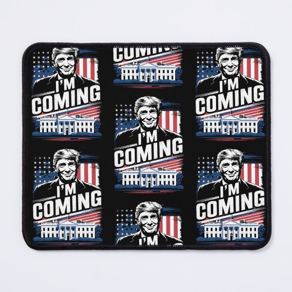 Item preview, I'M Coming - Donald Trump designed and sold by Roy & Tiffany.