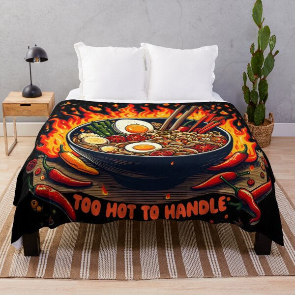 Item preview, Too Hot to Handle: Fiery Ramen Delight designed and sold by CreativeFlux.