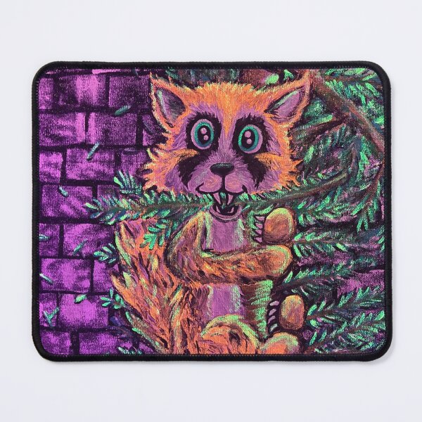 Item preview, Red Panda and Christmas Tree Vivid designed and sold by PGKINART.
