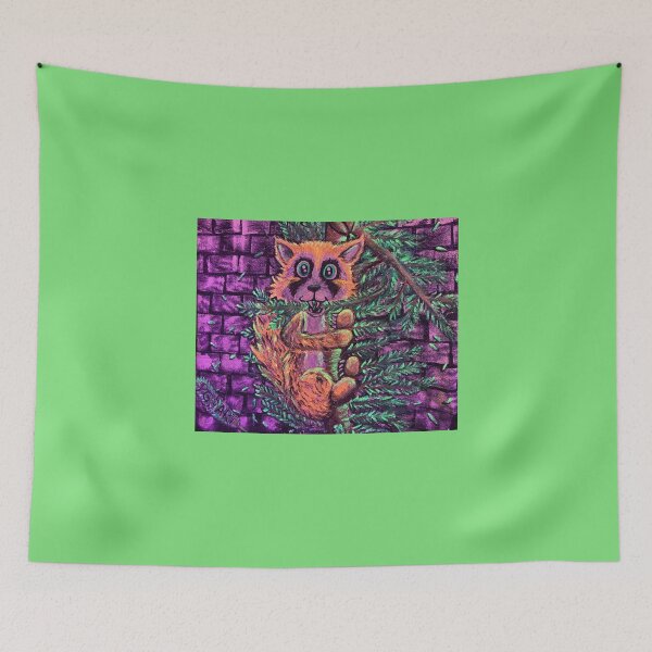 Item preview, Red Panda and Christmas Tree Vivid designed and sold by PGKINART.