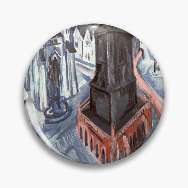 Item preview, The Red Tower in Halle designed and sold by Craphe.