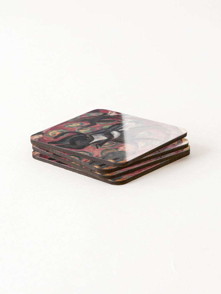 Thumbnail 4 of 5, Coasters (Set of 4), Circus Rider designed and sold by Craphe.