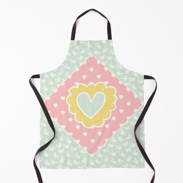 Item preview, Spring Trend Pastel Hearts and Birds Quilt Pattern designed and sold by MarikaJohnson.