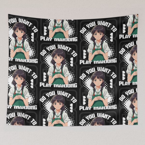 Item preview, Do You Want To Play Mahjong designed and sold by NinniSilver.