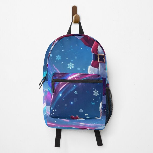 Item preview, Glitching Santa & Digital Snowfall – Christmas Art designed and sold by eXtraHumans.