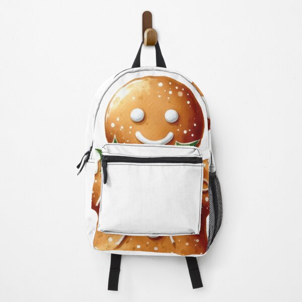 Item preview, Festive Gingerbread Man with Holly – Perfect Holiday Decor! designed and sold by WanderInq.