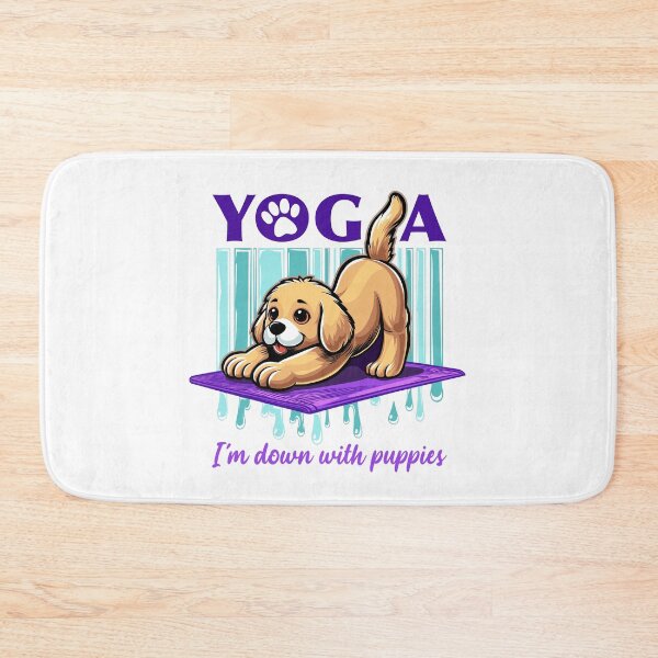 Item preview, Yoga - I'm down with Puppies Dog Pose Design designed and sold by SunNoonPark.