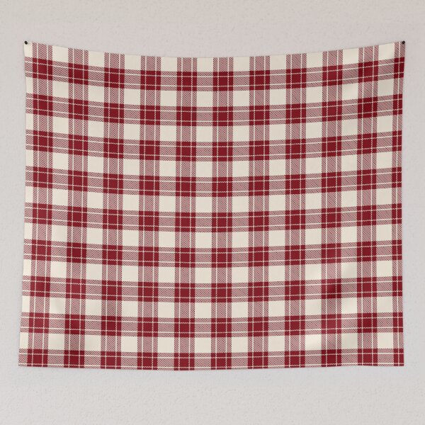 Item preview, Classic Red Plaid Pattern designed and sold by DinaRavenStudio.