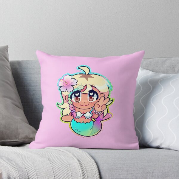 Item preview, Rainbow mermaid chibi designed and sold by Inky_Trash.
