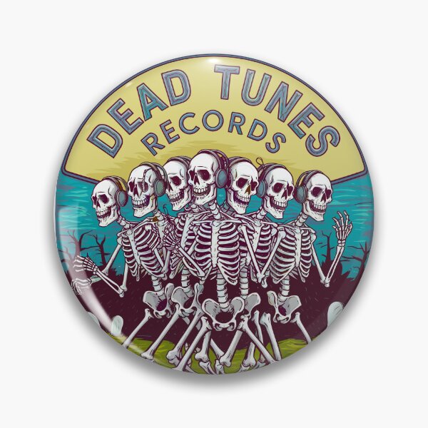 Item preview, Dead Tunes Records, Creepy funny Record Label,  designed and sold by paulo silveira.