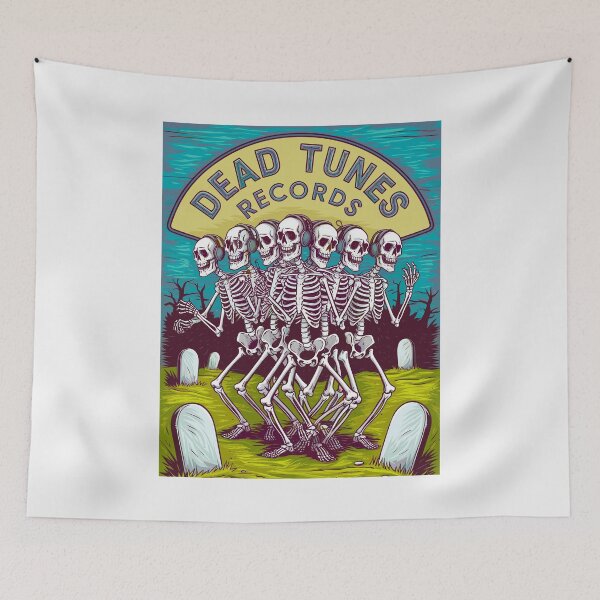 Item preview, Dead Tunes Records, Creepy funny Record Label,  designed and sold by paulo silveira.