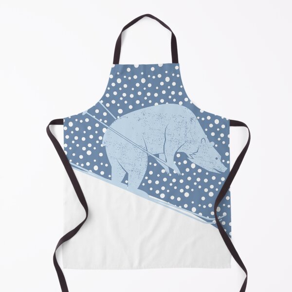 Item preview, Blue Polar Bear on the Slopes designed and sold by aimeeandkate.