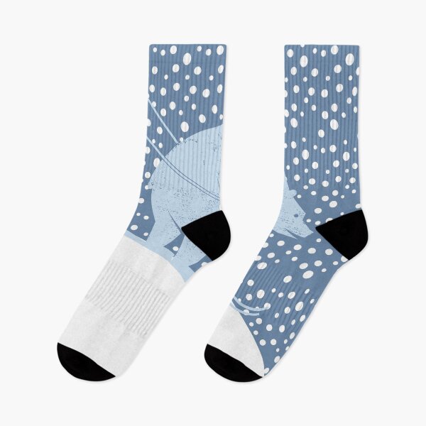 Item preview, Blue Polar Bear on the Slopes designed and sold by aimeeandkate.