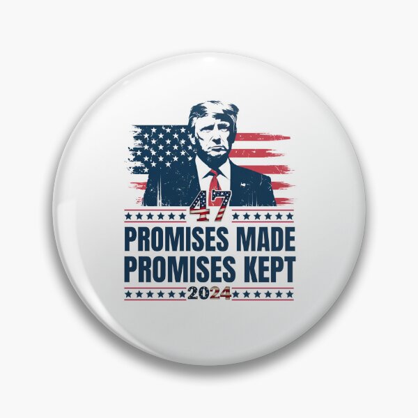 Item preview, Promises Made Promises Kept - Donald Trump designed and sold by Roy & Tiffany.