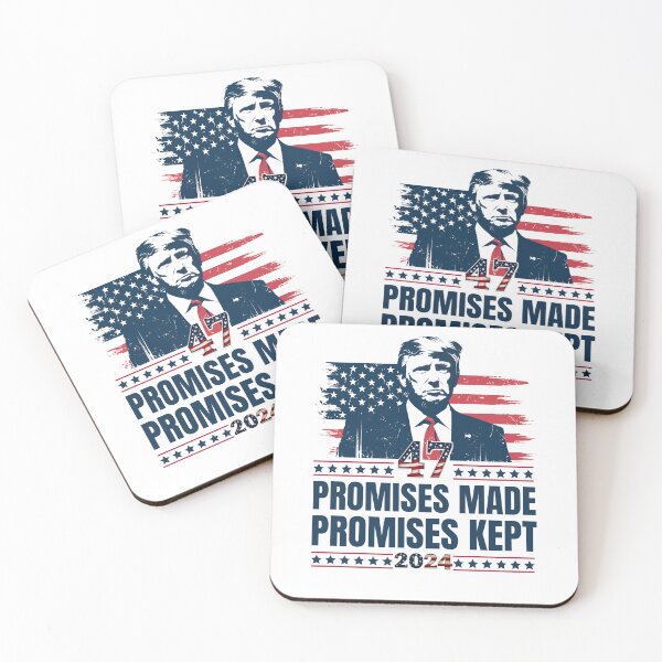 Item preview, Promises Made Promises Kept - Donald Trump designed and sold by Roy & Tiffany.