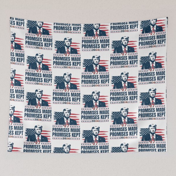 Item preview, Promises Made Promises Kept - Donald Trump designed and sold by Roy & Tiffany.