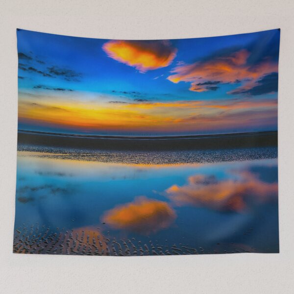 Item preview, Ocean Sunset Rhyl Wales designed and sold by AJEvans.