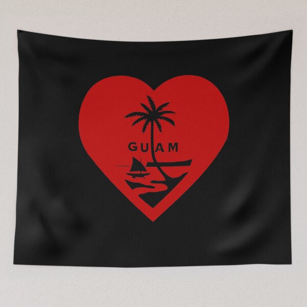 Item preview, Guam Heart Symbol designed and sold by InitiatedDesign.