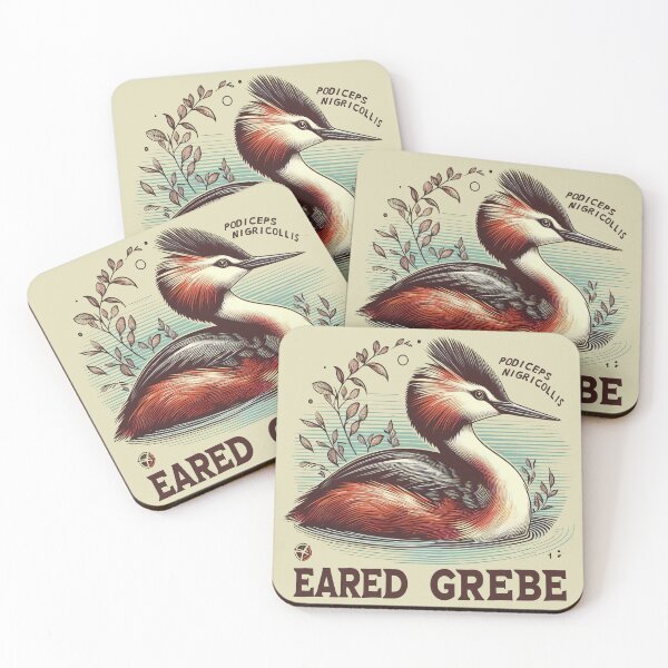Item preview, Eared Grebe designed and sold by theAVIARY7.