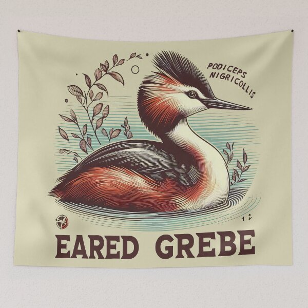 Item preview, Eared Grebe designed and sold by theAVIARY7.