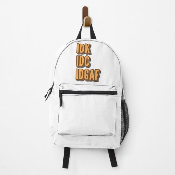 Item preview, Funny IDK IDC IDGAF quote IDK IDC IDGAF gift for men and women designed and sold by LuxeGraphix.