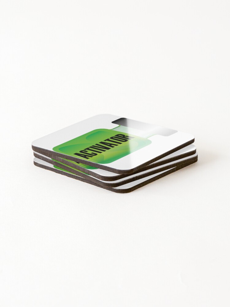 Thumbnail 4 of 5, Coasters (Set of 4), ACTIVATOR designed and sold by Retro-Visual.
