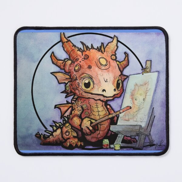 Item preview, My Robot Dragon Artist Assistant designed and sold by BagChemistry.