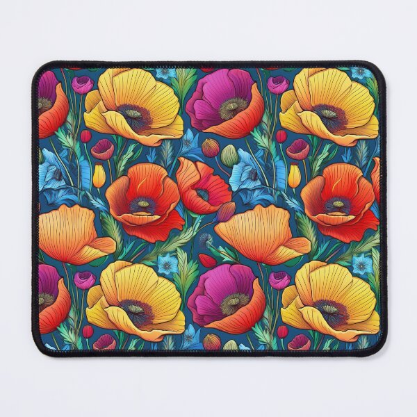 Item preview, Poppy Peace: A peaceful pattern with poppies spreading love and harmony, creating a sense of calm and tranquility. designed and sold by Grang Art Artistic Designs.