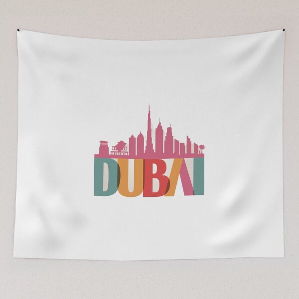 Artikelvorschau, Farbenfrohes Dubai entworfen und verkauft von Dreams of Dubai.