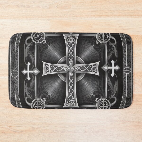 Item preview, Sacred Cross Mandala designed and sold by WILD-WILD-CAT.