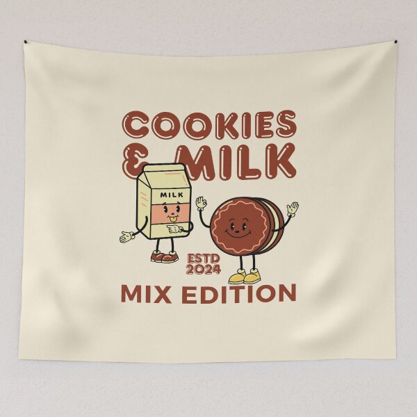 Item preview, Cookie and milk designed and sold by Peerless-Prime.