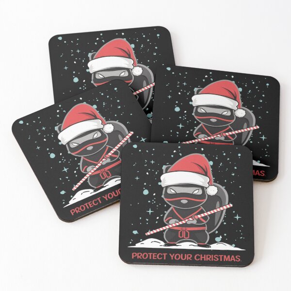 Item preview, Christmas Ninja Squirrel – "Protect Your Christmas" designed and sold by ARTReMi.